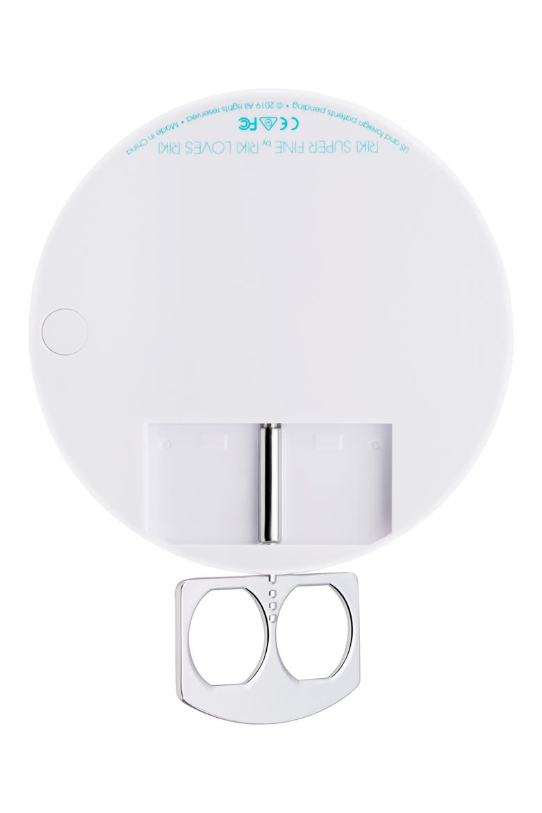 RIKI Super Fine 7X Portable LED Mirror, Alternate, color, WHITE