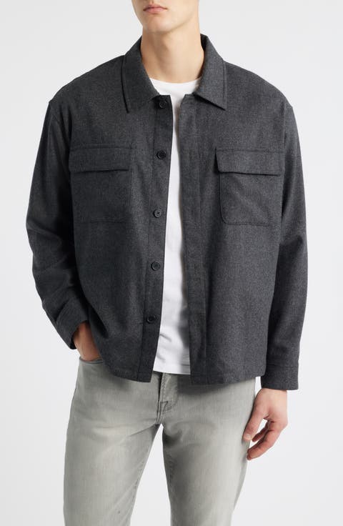 Wool Blend Overshirt