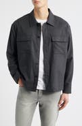 FRAME Wool Blend Overshirt