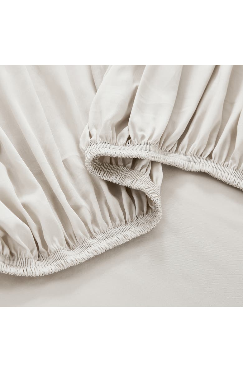 Chuks Collins x Lush Decor Path Cotton Sheet Set, Alternate, color, Cream