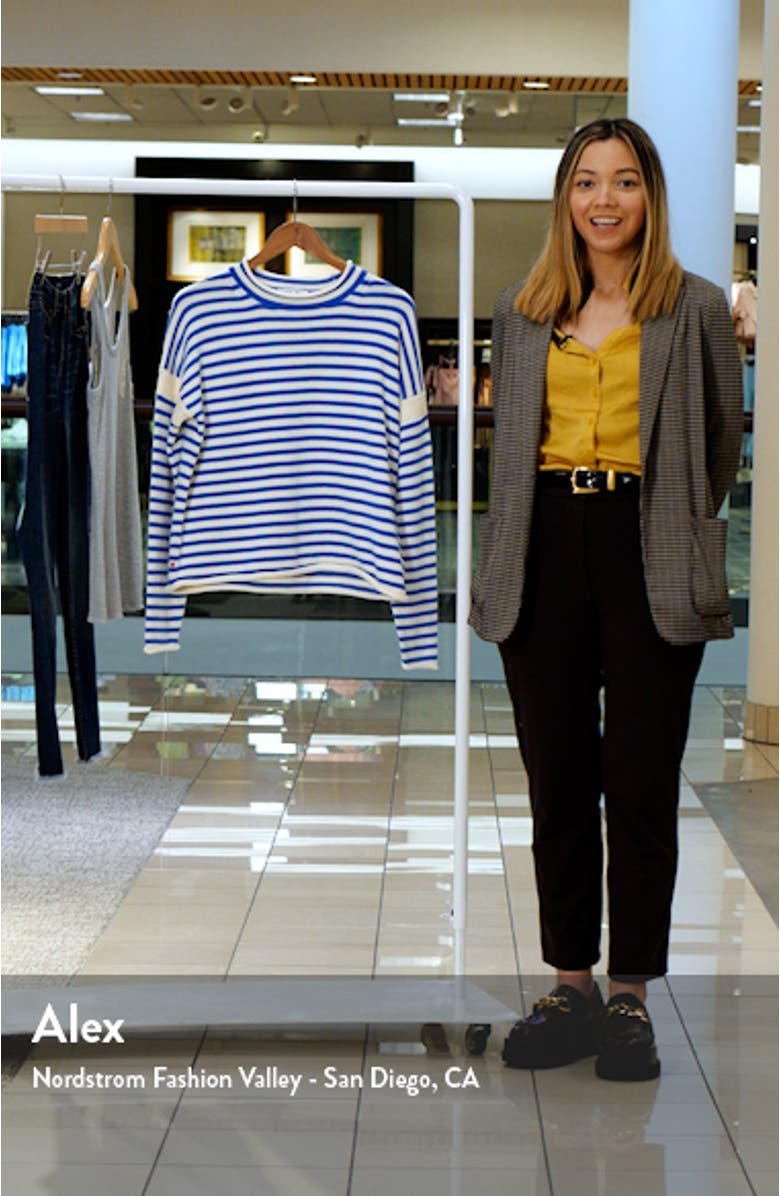 Mariner Stripe Sweater, sales video thumbnail