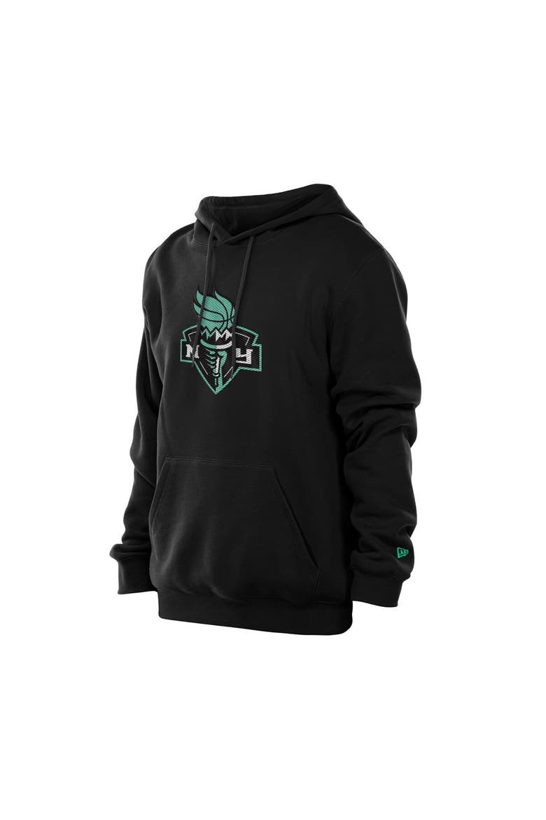 Men's New Era  Black New York Liberty Champions Premium Pullover Hoodie, Alternate, color, Black