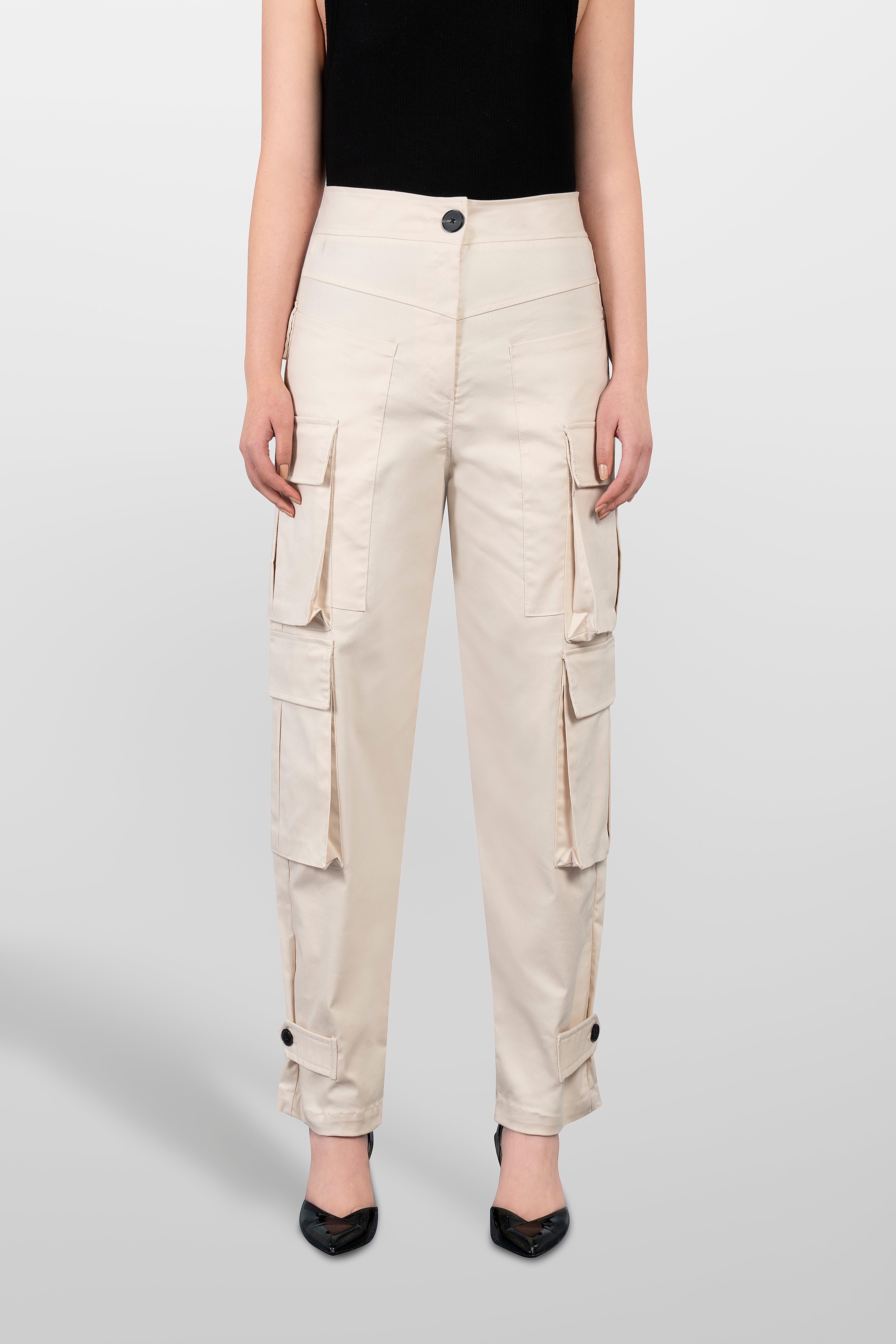 Cargo Cotton Pants - image 3