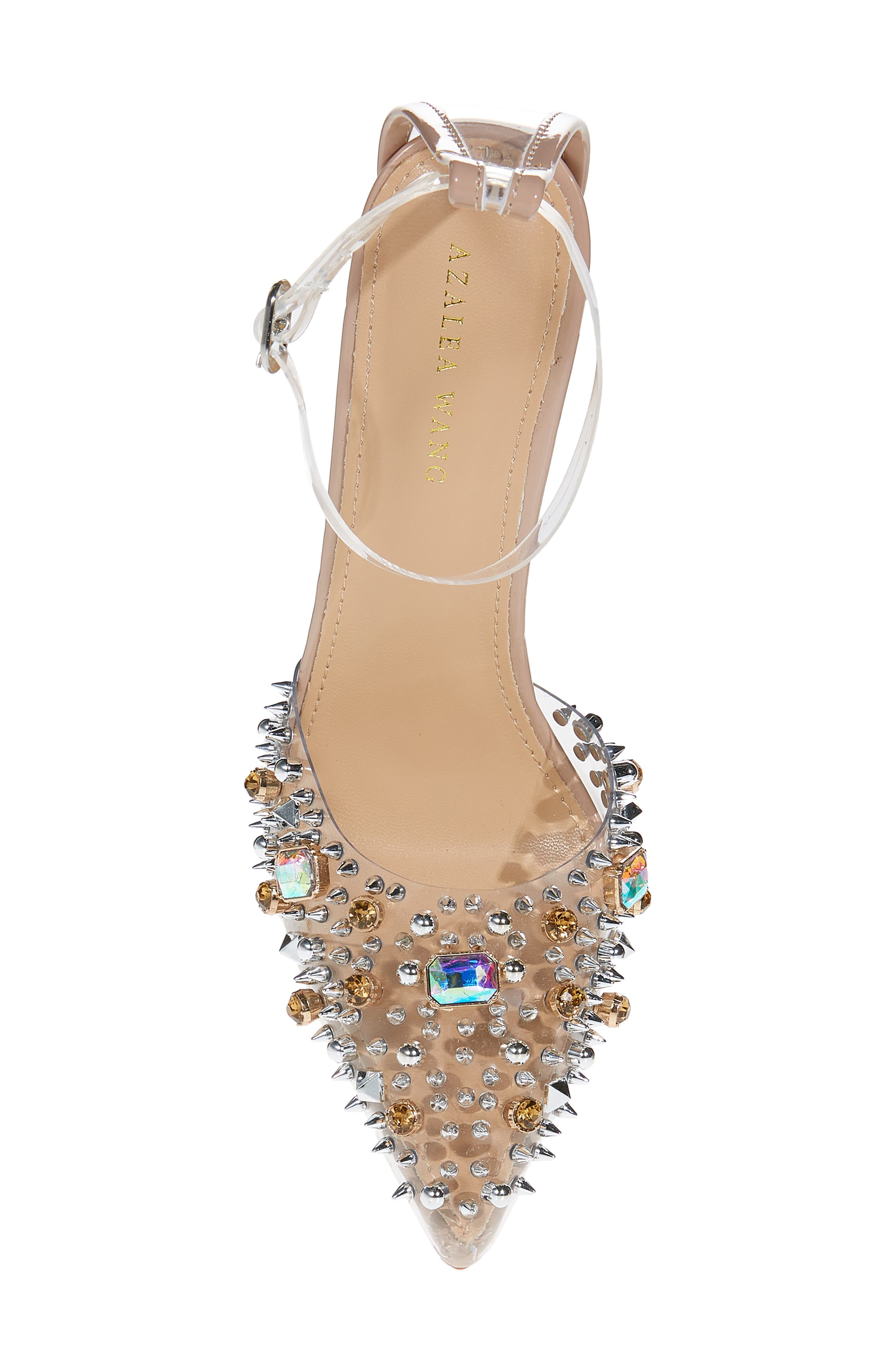 AZALEA WANG Popstar Sandal, Alternate, color, Nude