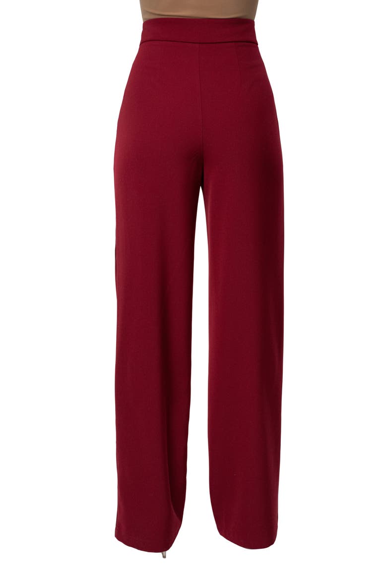 Suite Life Woven Pant, Alternate, color, Burgundy