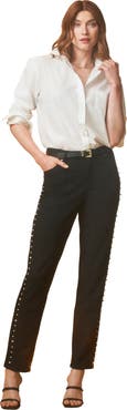 Jessica London Classic Cotton Denim Straight-Leg Jean
