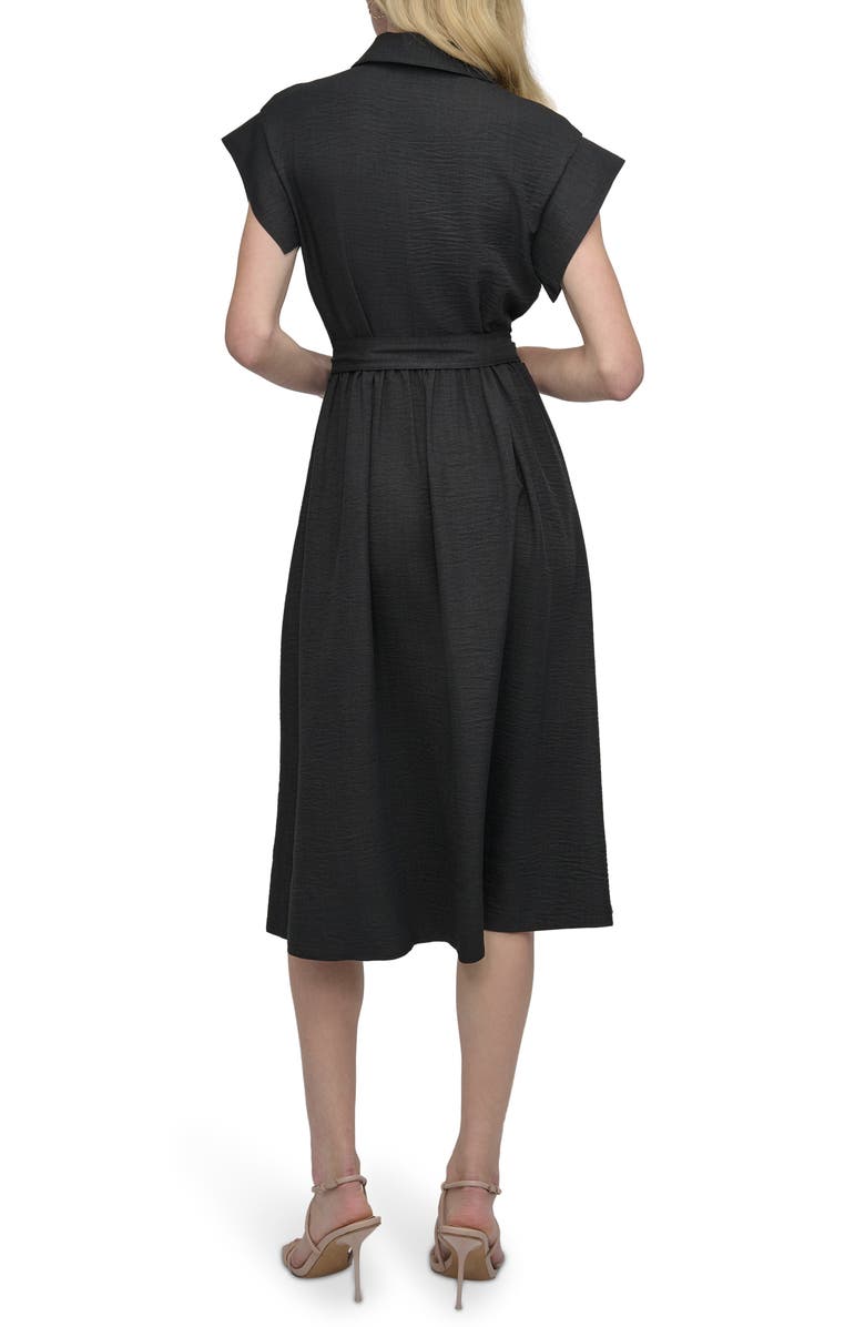 DKNY Tie Waist Shirtdress, Alternate, color,