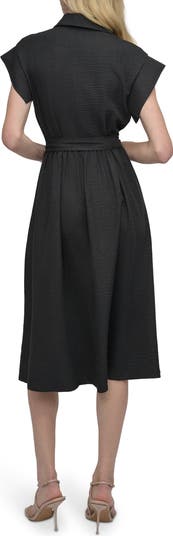 Tie Waist Shirtdress