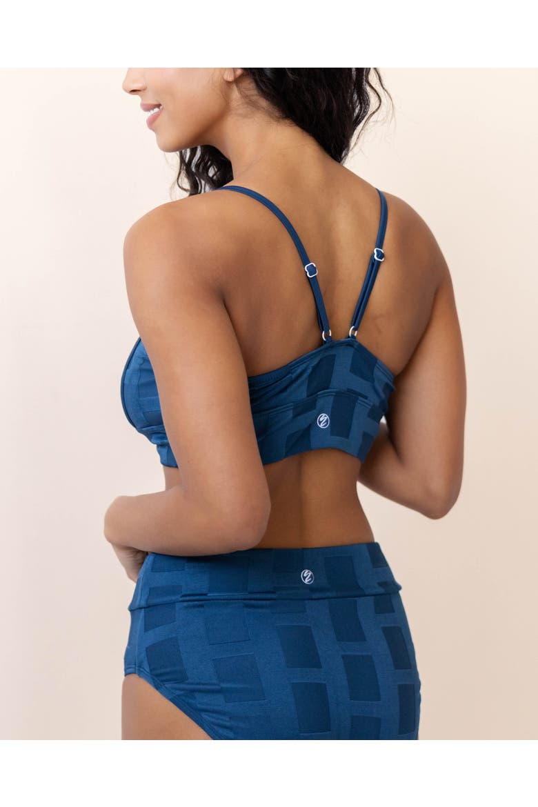 Squared Surf Crop Top, Alternate, color, Coastal