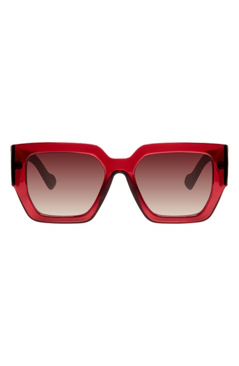 55mm Square Sunglasses