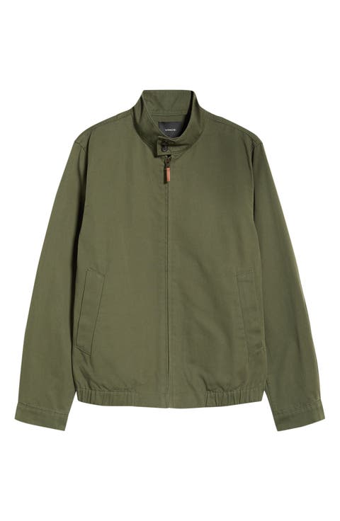 Cotton & Linen Bomber Jacket