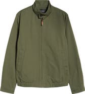 Vince Cotton & Linen Bomber Jacket