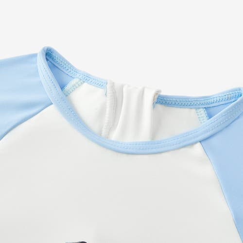 Milkbarn Long Sleeve Shirt And Trunks Swim Set