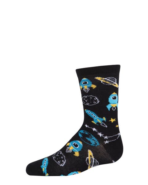 Rocket Ship Crew Socks (Little Kid & Big Kid)