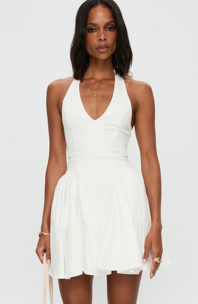 Princess Polly Karisse Halter Minidress, Alternate, color, 