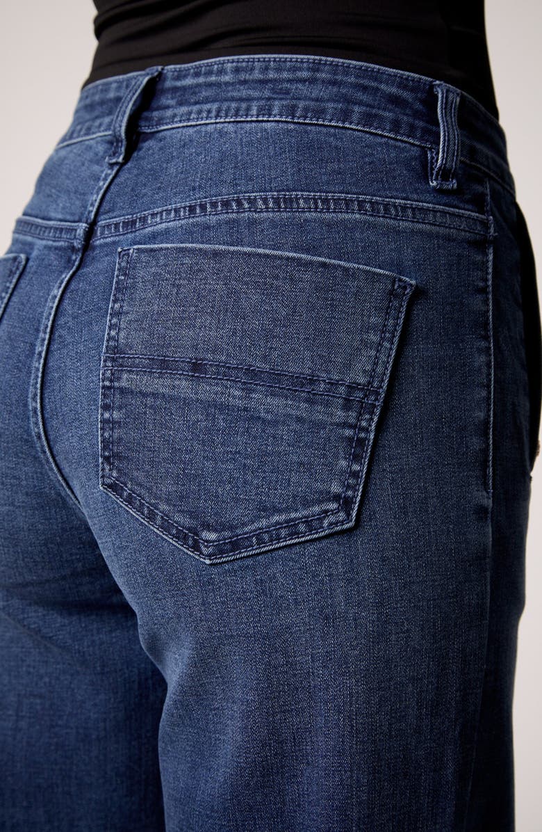 BLUE REVIVAL Sailor Mid Rise Wide Leg Pants, Alternate, color, Marrakesh