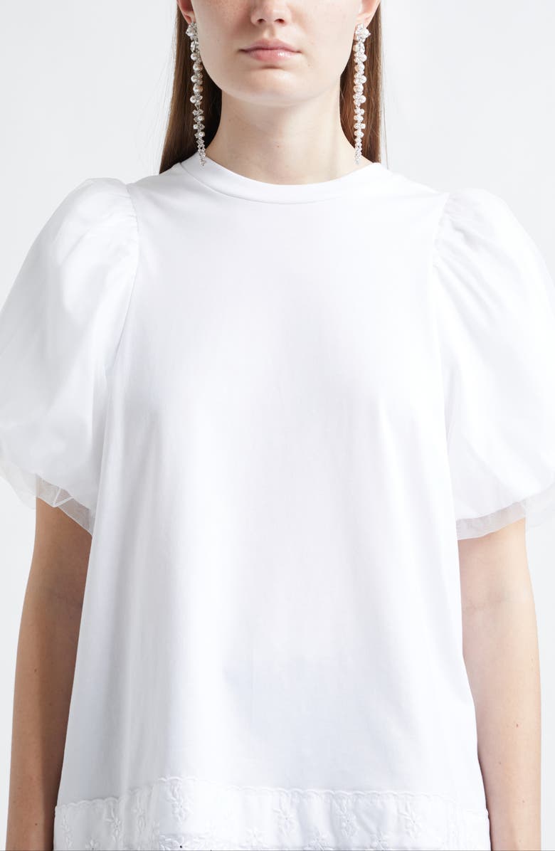 Simone Rocha Drip Drop Earrings, Alternate, color, Crystal/ Pearl