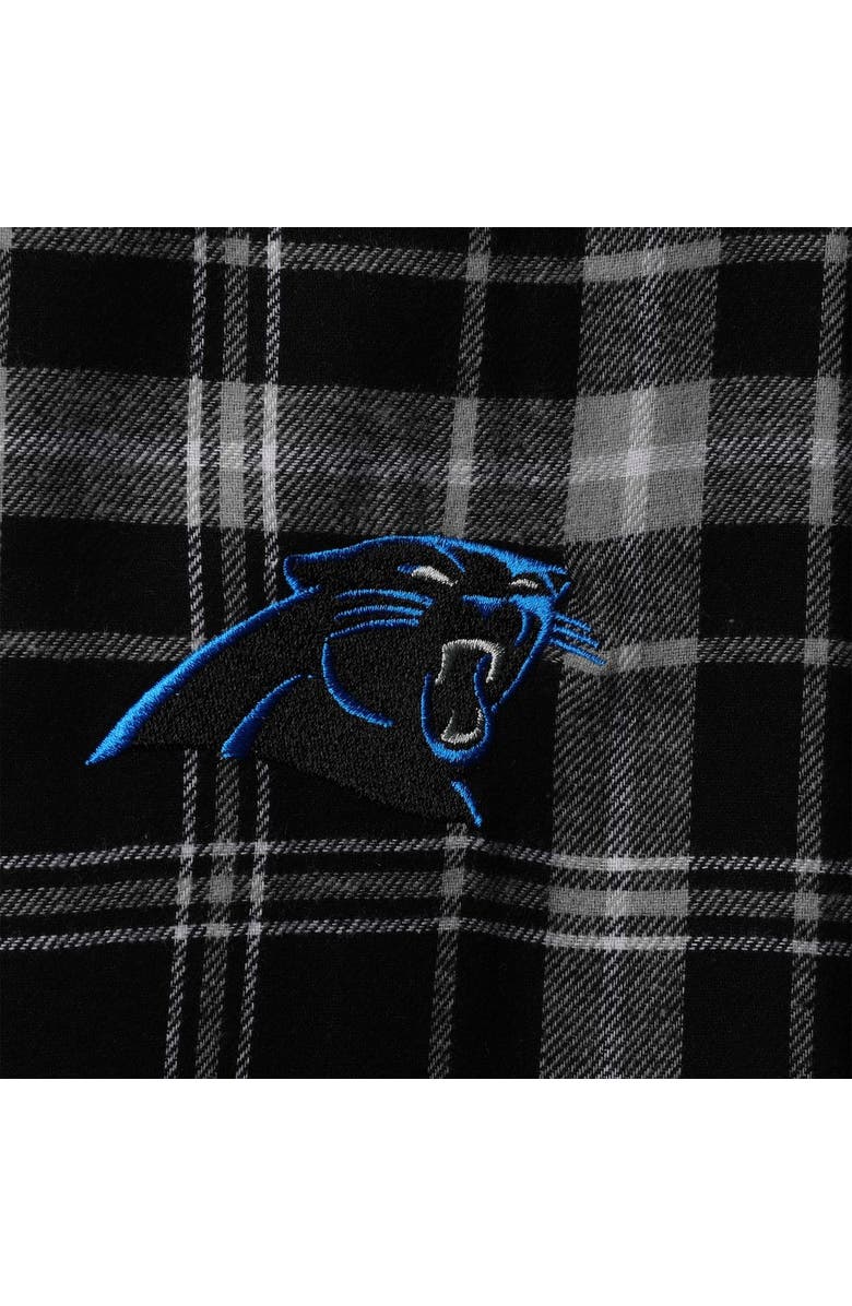 CONCEPTS SPORT Men's Concepts Sport Black/Charcoal Carolina Panthers Big & Tall Ultimate Sleep Pant, Alternate, color, 