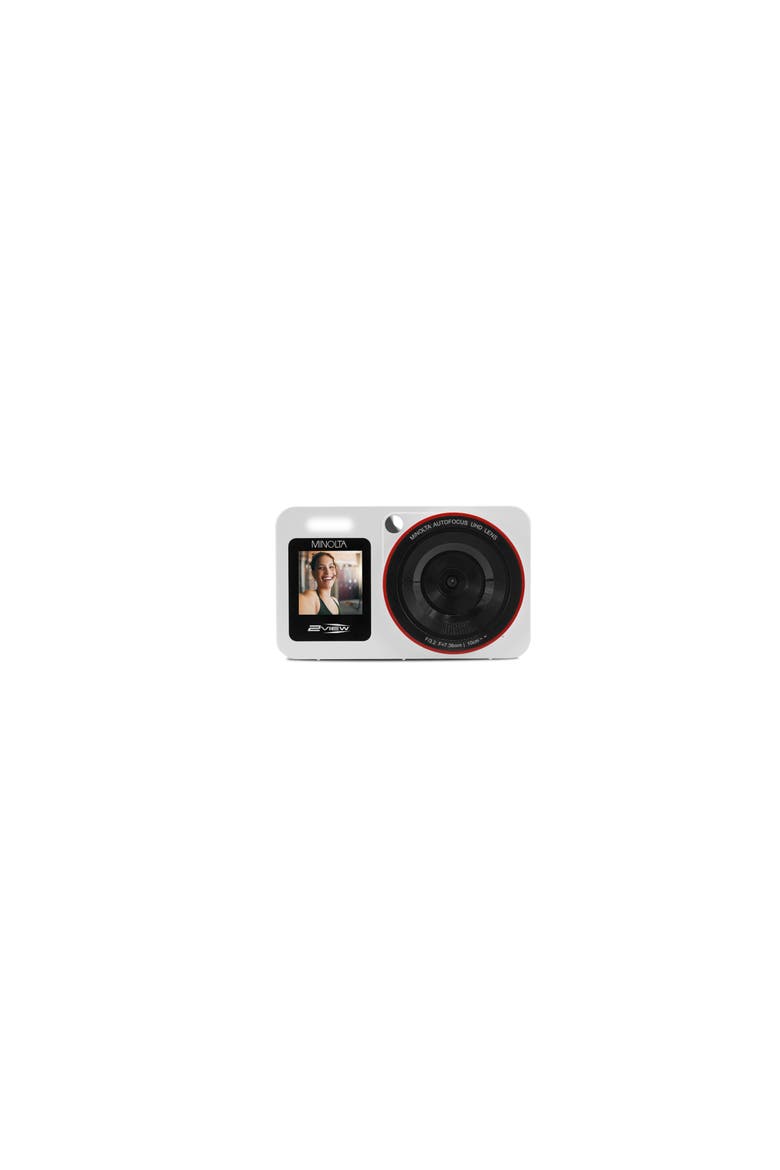 4K Ultra HD Dual Screen Digital Camera, Alternate, color, White