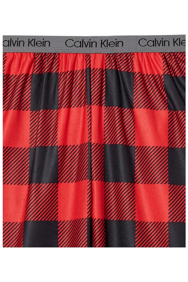 Kids' 2-Pack Sleep Pants, Alternate, color, RED PLAID/BLACK PLAID