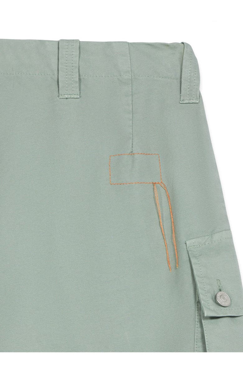 Fortela Mott Cargo Cotton Trousers, Alternate, color, Aqua Green