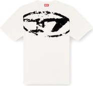 DIESEL® T-Boxt-N14 Flocked Logo T-Shirt