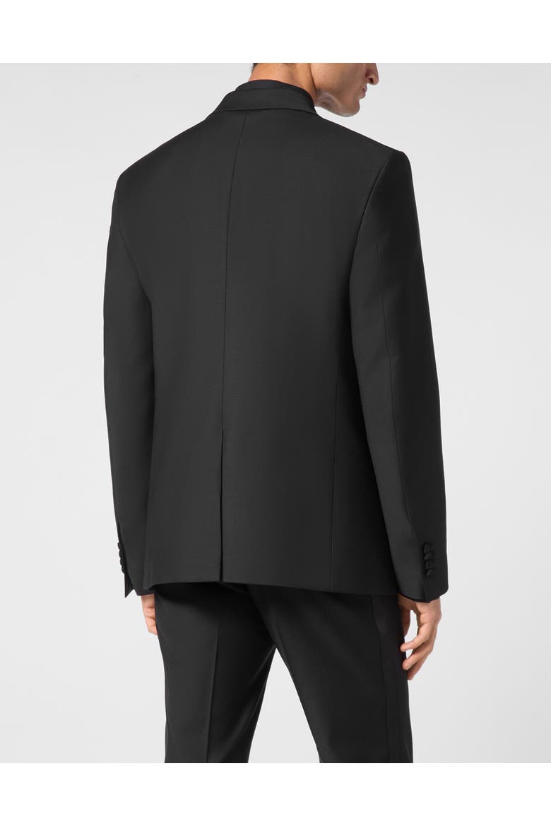 Blazer Monogram Men, Alternate, color, black/crystal