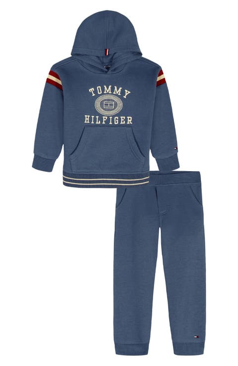 Embroidered Logo Fleece Hoodie & Joggers Set (Toddler)