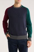 Brooks Brothers Colorblock Crewneck Sweatshirt