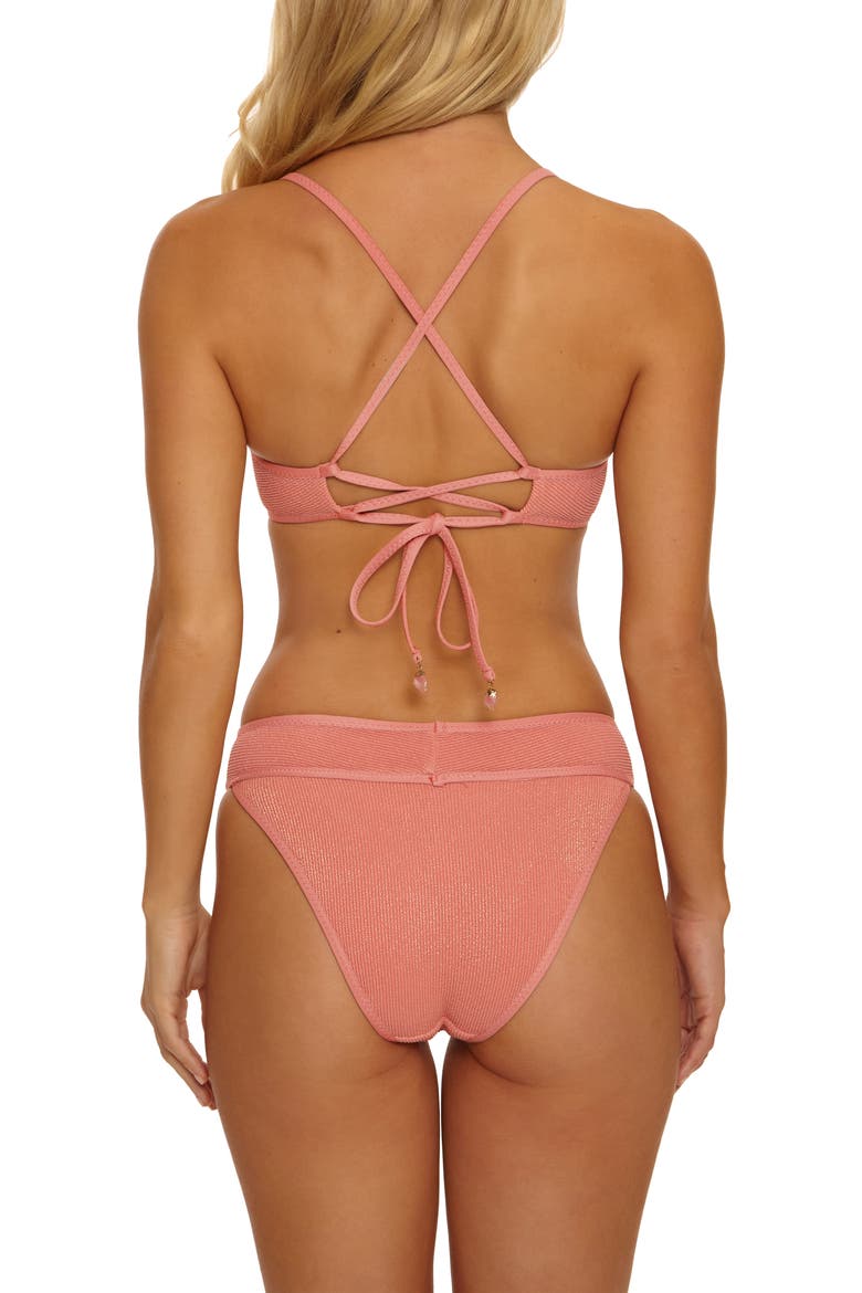 Como Underwire Bikini Top, Alternate, color, BLUSH