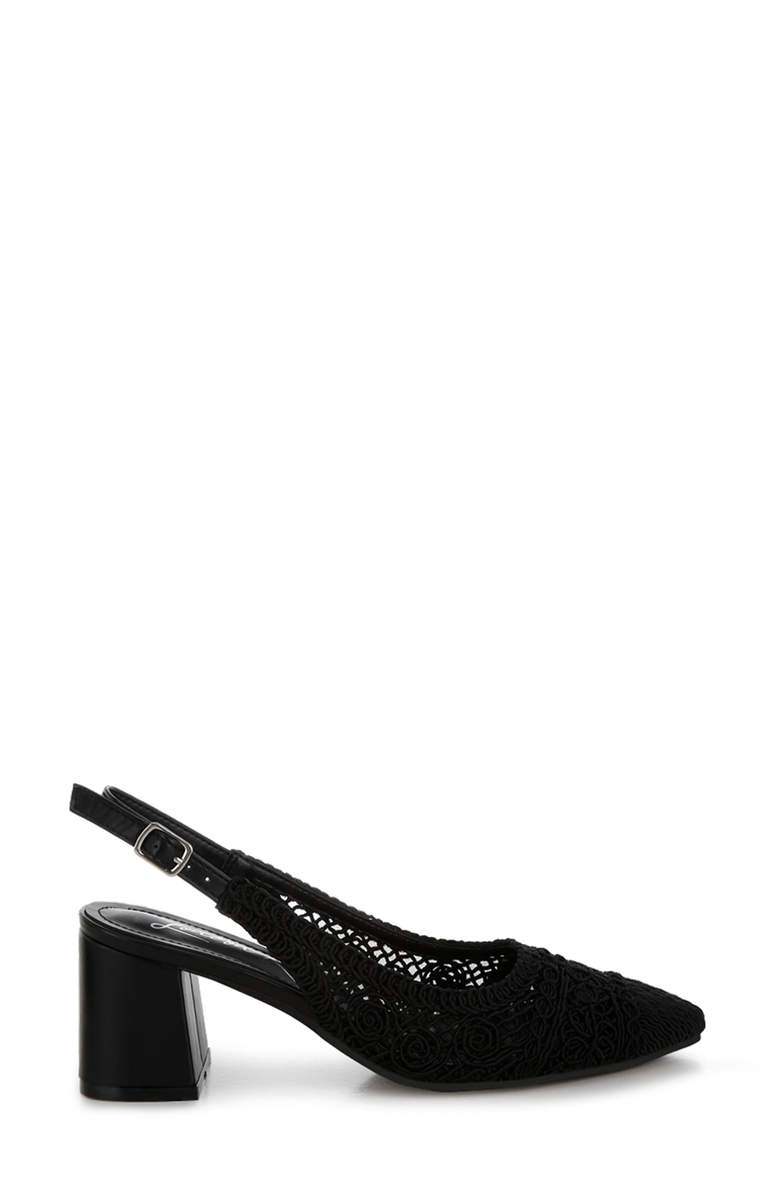 LONDON RAG Tolina Slingback Pump, Alternate, color, Black