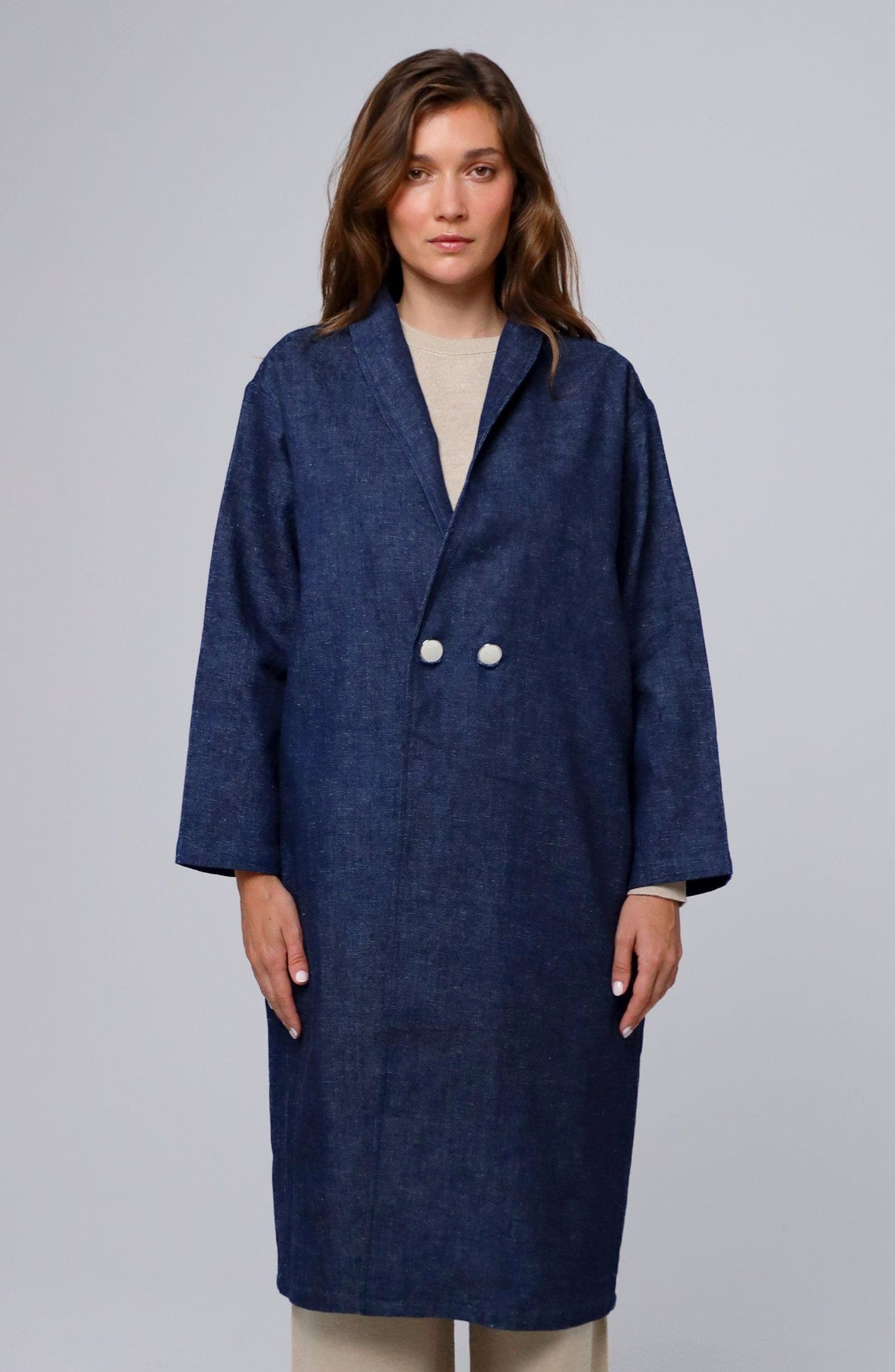 selected blue denim