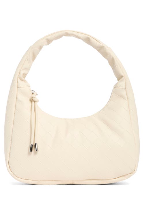 Steve Madden Embossed Shoulder Bag In Blonde