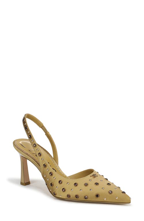 Circus Ny By Sam Edelman Tallie Pointed Toe Slingback Pump In Yellow