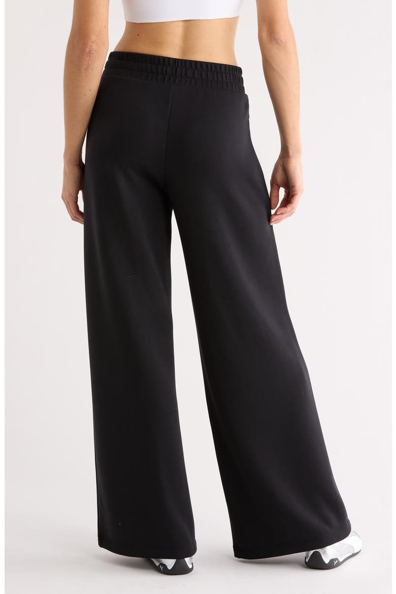 Soft Luxe Wide Leg Pants, Alternate, color, BLACK
