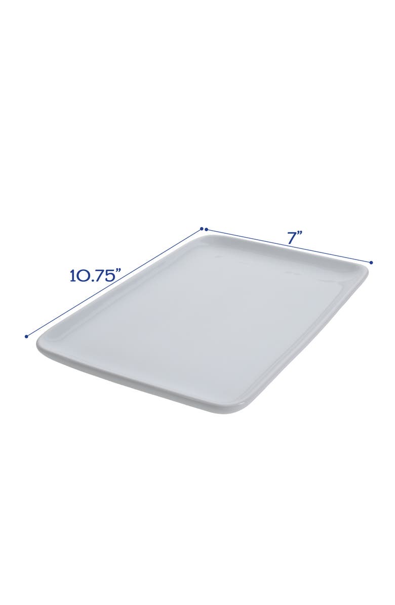 BIA Cordon Bleu Vail 3-Piece Rectangular Platters, Alternate, color, White