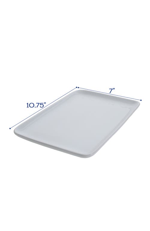 Bia Cordon Bleu Vail 3-piece Rectangular Platters In White
