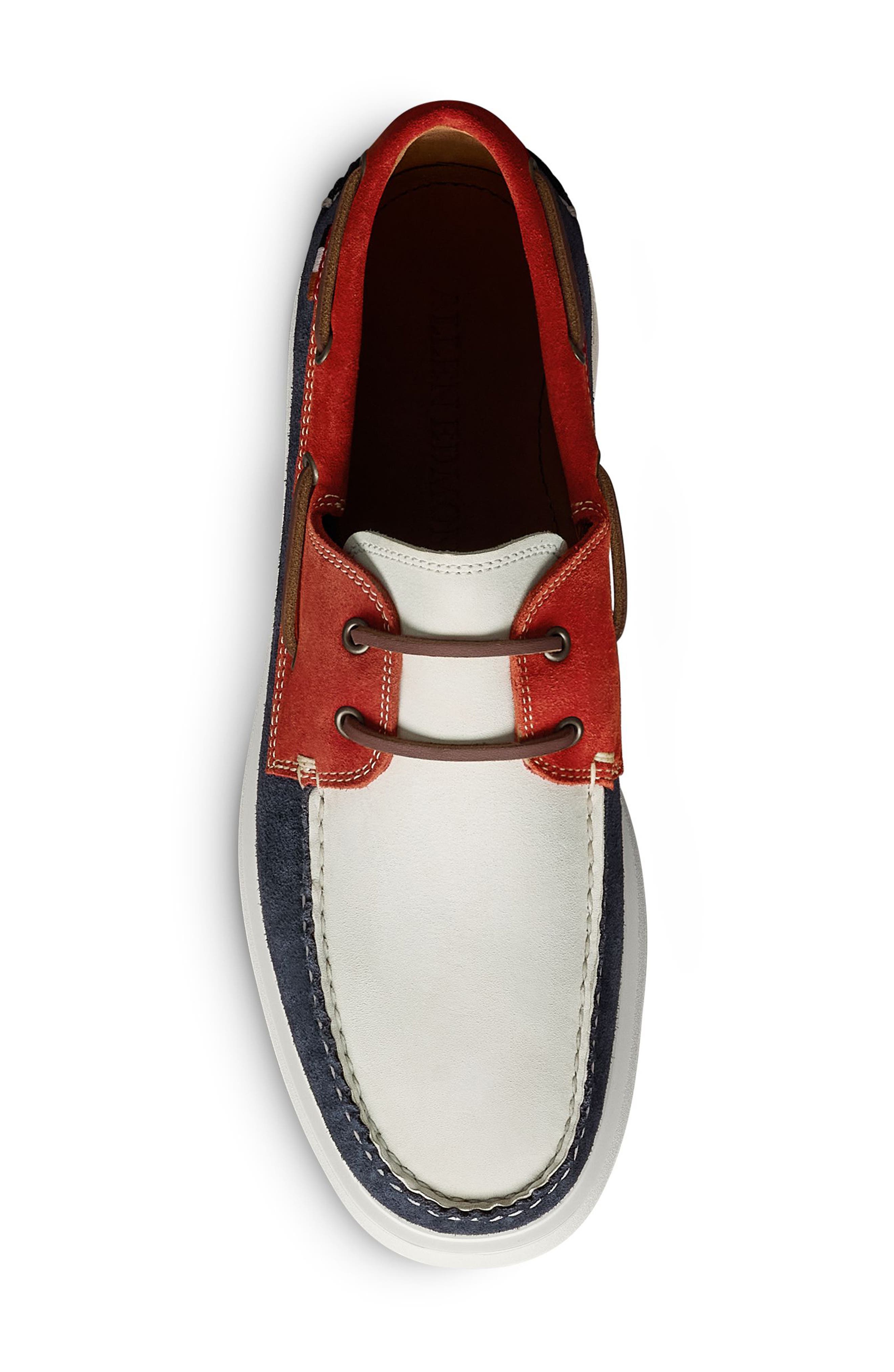 Allen Edmonds Panama Boat Shoe, Alternate, color, Red/White/Blue