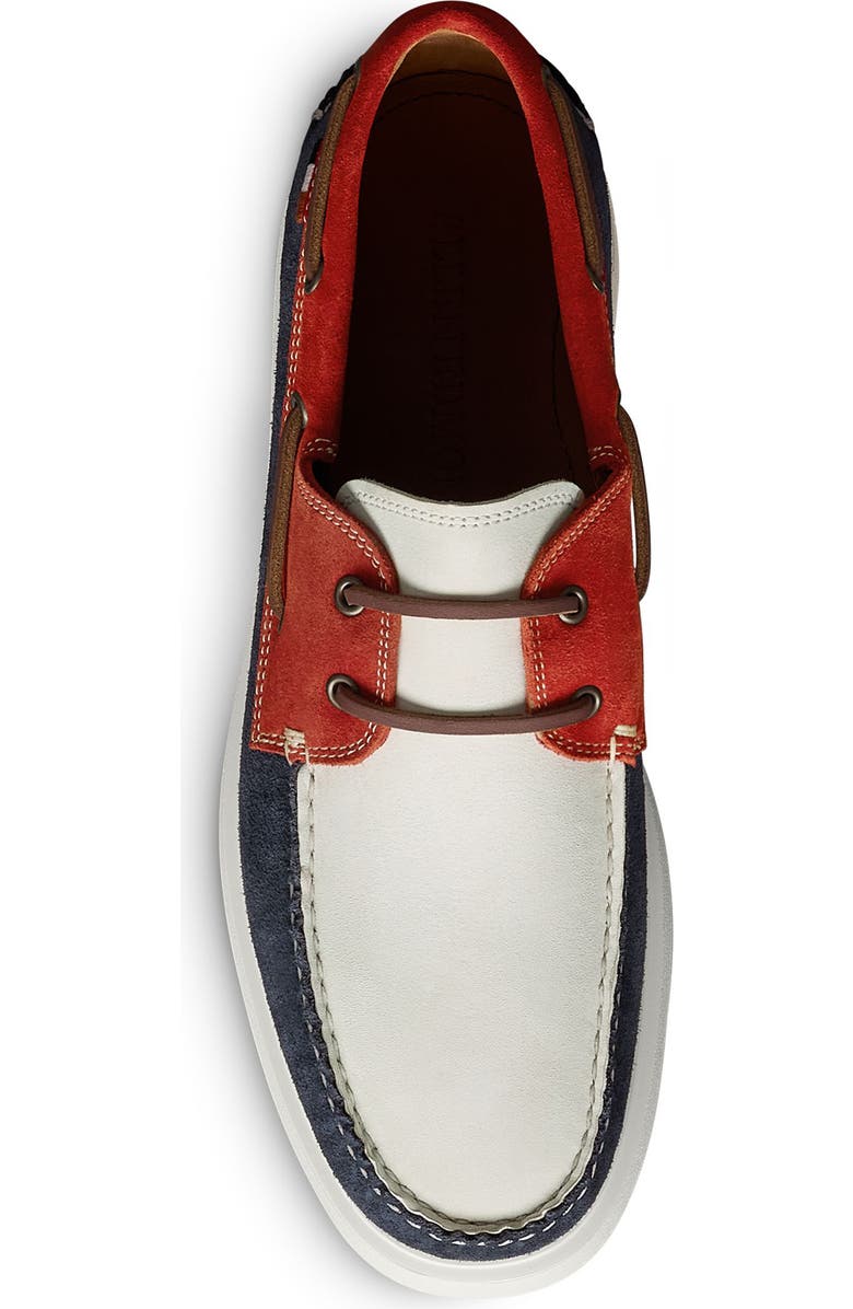 Allen Edmonds Panama Boat Shoe, Alternate, color, Red/White/Blue