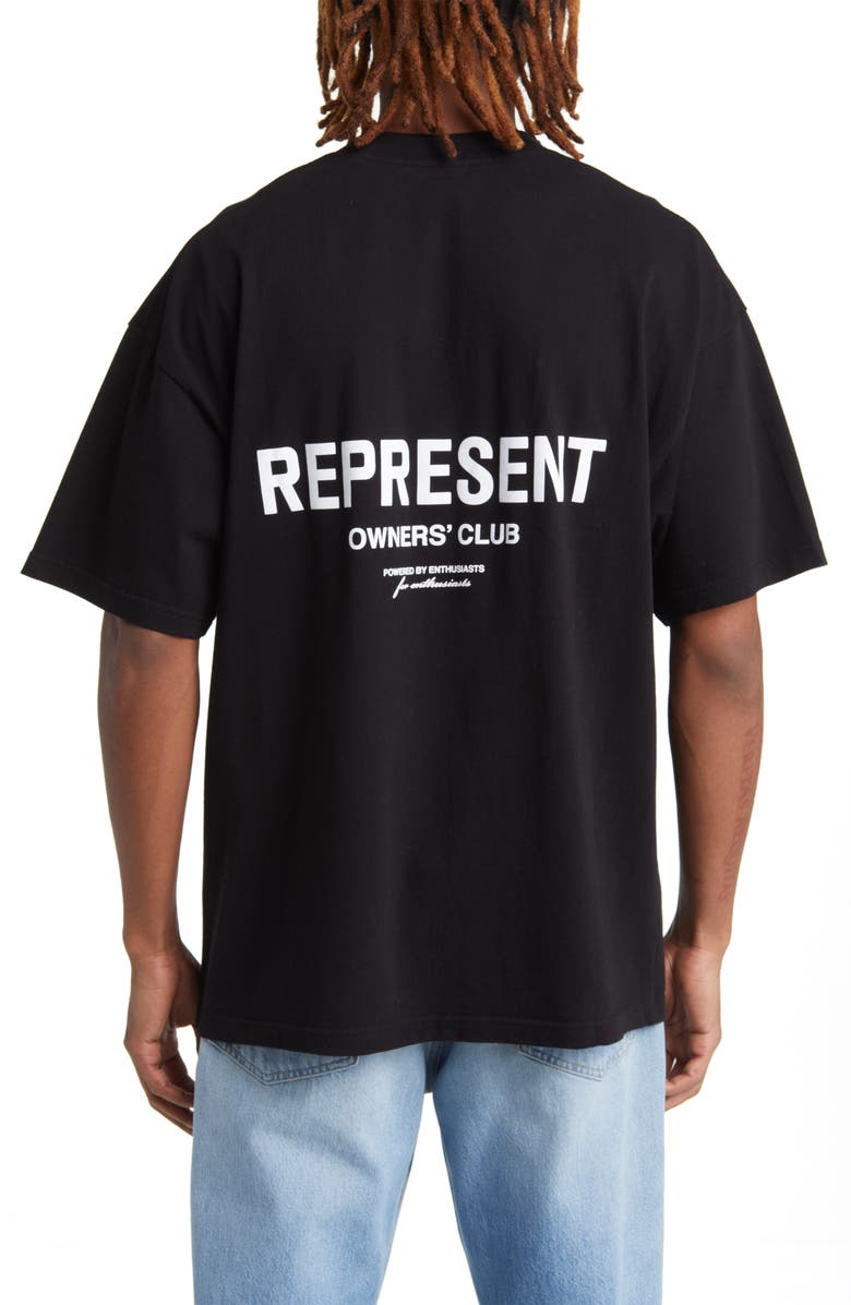 Represent Owners' Club Cotton Logo Graphic T-Shirt, Alternate, color, 