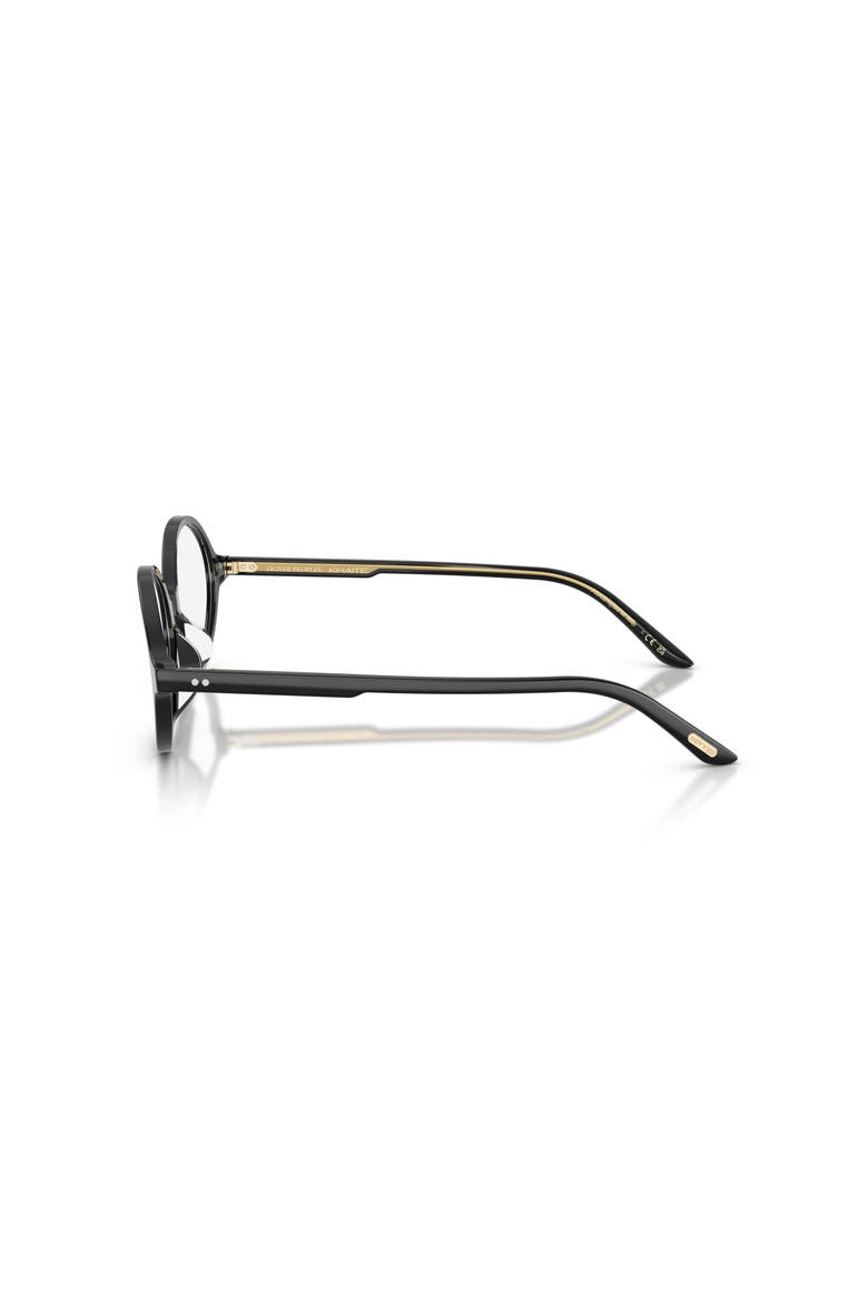 54mm Oval optical glasses, Alternate, color, Black