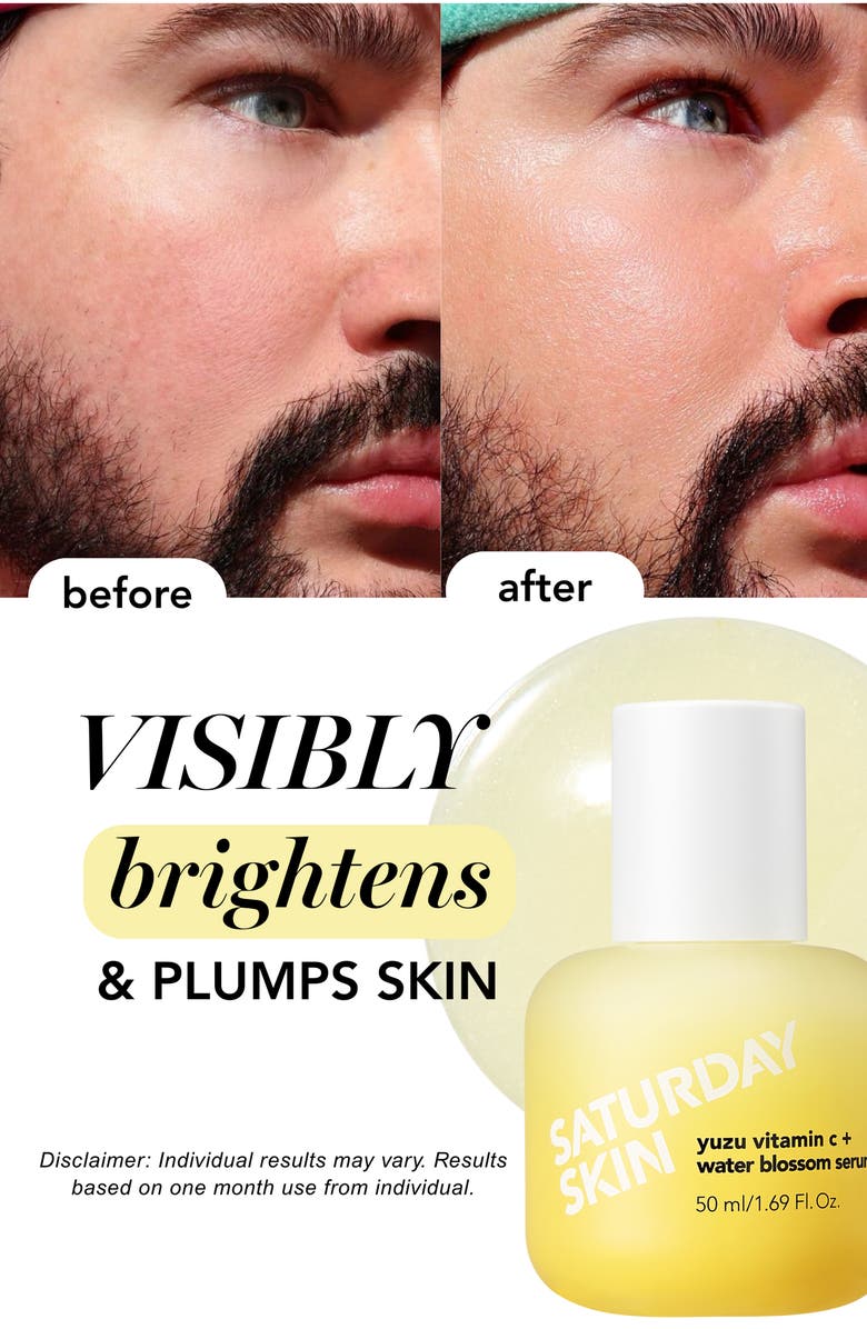 Saturday Skin Yuzu Vitamin C+ Water Blossom Serum, Alternate, color, 