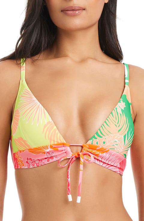 Tie Front Bikini Top
