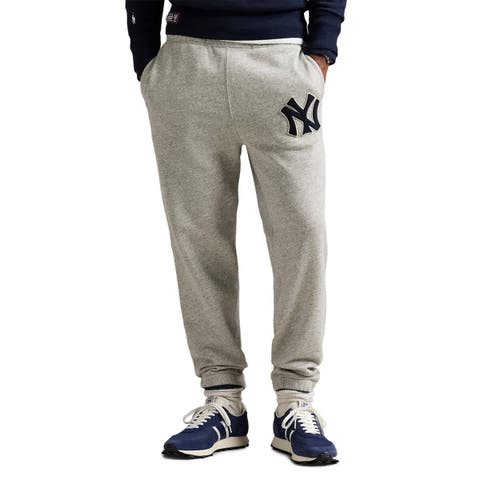  Heather Gray Yankees Sweatpants