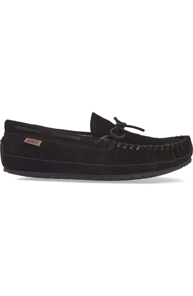 1901 Vancouver Slipper, Alternate, color, Black Suede