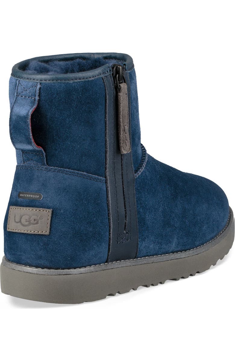 UGG<sup>®</sup> Mini Zip Waterproof Boot, Alternate, color,
