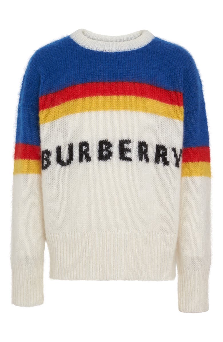 Burberry Osbourne Crewneck Sweater, Alternate, color, 