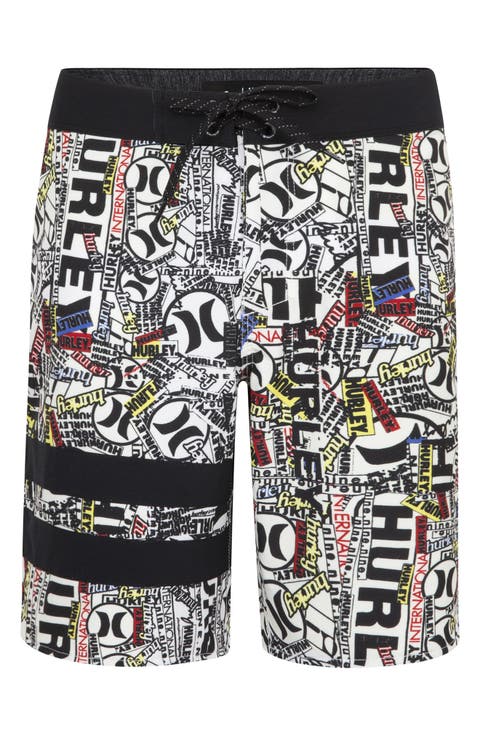 Kids' Phantom 25th Block Board Shorts (Big Kid)