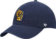 '47 Men's '47 Navy Milwaukee Brewers Clean Up Adjustable Hat