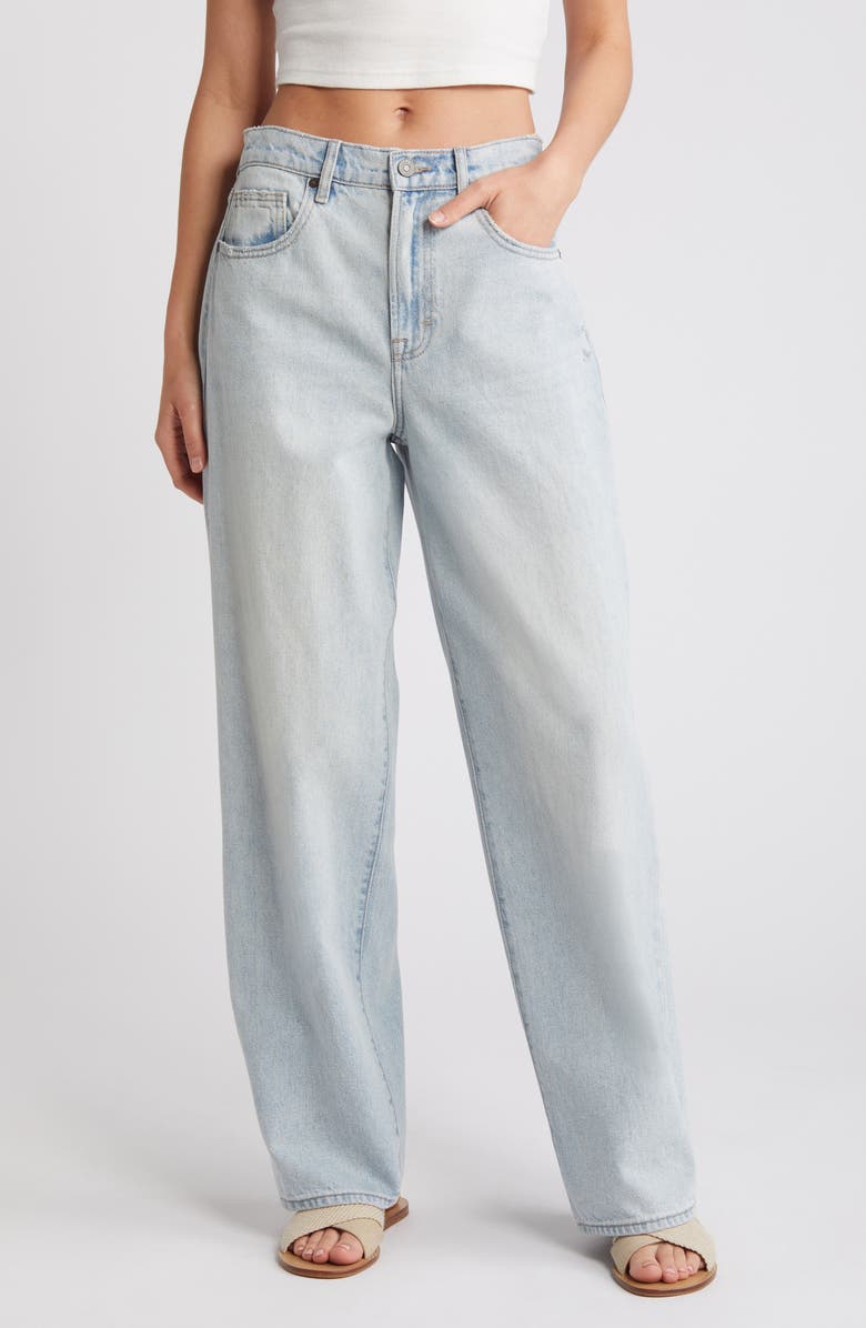 HIDDEN JEANS Baggy Wide Leg Jeans, Main, color,